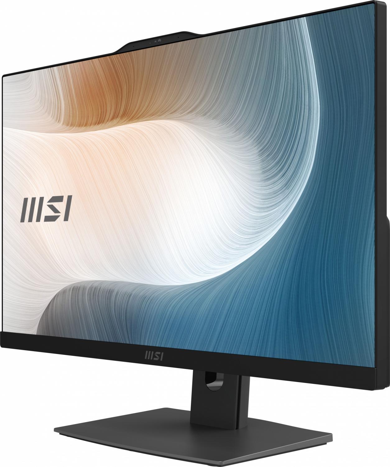 Моноблок MSI Pro Modern AM242P 12M AiO 23,8" FHD (1920x1080)IPS AG Non-touch, Core i5-1240P (1.7GHz), 16Gb DDR4(2x8Gb), 512GB SSD M.2, Intel UHD, WiFi, BT, camera, WirelessKB&mouse Eng/Rus, Win11Pro Rus,1y