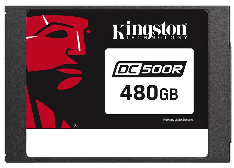 Твердотельный накопитель Kingston Enterprise SSD 480GB DC500R 2.5" SATA 3 R555/W500MB/s 3D TLC MTBF 2М 98 000/12 000 IOPS 0,5DWPD (Read-Centric) 3 years