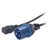 Аксессуар к источникам бесперебойного питания APC Power Cord [IEC 320 C19 to IEC 309] - 16 AMP/230V  2.5 Meter