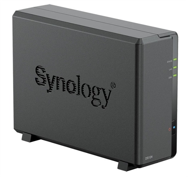 Системы хранения данных Synology QC 1,7GhzCPU/1Gb/upto 1HDD SATA(3.5', 2.5')/2xUSB3.2/1GbE/iSCSI/2xIPcam(upto 12)/1xPS/1YW repl DS118