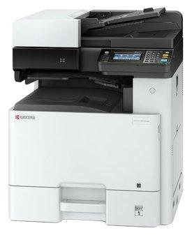 Мфу Kyocera ECOSYS M8130cidn, P/C/S, цв.лазерный, A3, 30/15(A4/A3) стр/мин, 1200x1200 dpi, 1,5 Гб, USB 2.0, Network, HyPAS, лоток 500 л., Duplex, автопод., старт.тонер 3000/1500(BK/CMY) стр.