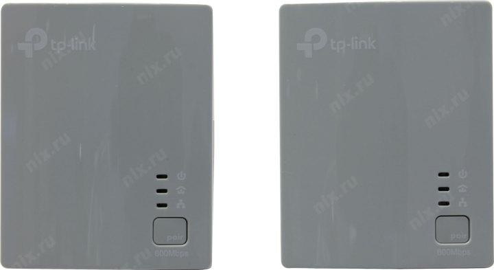  TP-Link TL-PA4010 KIT, AV600 Комплект адаптеров Powerline2 шт., Powerline до 600 Мбит/с, подключение к настенной розетке