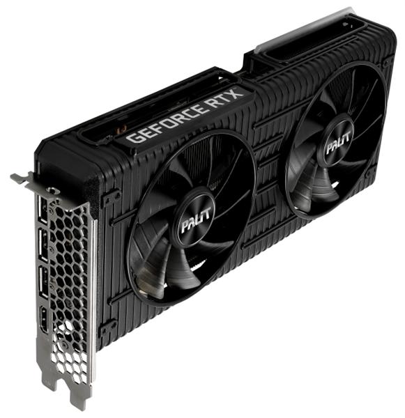 Видеокарта PALIT NE6306TS19P2-190AD RTX3060Ti DUAL OC 8G GDDR6 256bit 3-DP HDMI (1 MONTH WARRANTY)