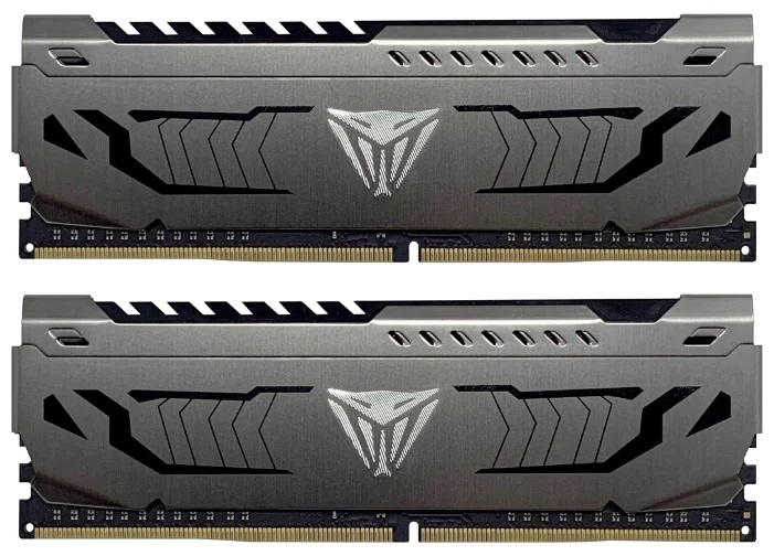 Оперативная память Patriot Viper STEEL DDR4 DIMM 16GB 3200MHz KIT 2*8GB CL16 16-18-18-36 1.35V Оперативная память Patriot Viper STEEL DDR4 DIMM 16GB 3200MHz KIT 2*8GB CL16 16-18-18-36 1.35V