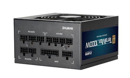 Блок питания Zalman ZM1000-TMX, 1000W, ATX12V v2.52, APFC, 12cm Fan, 80+ Gold, Full Modular, Retail