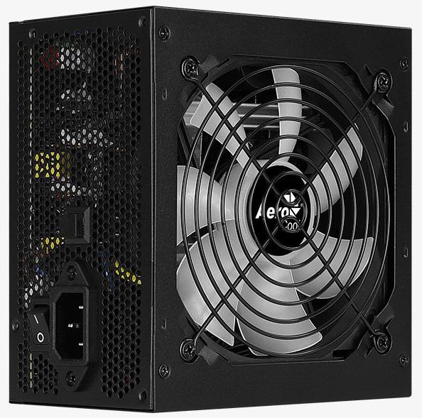 Блок питания Aerocool KCAS PLUS GOLD 750W <750W, ATX v2.4, APFC, Fan ARGB 12cm, 80+ Gold, Retail>