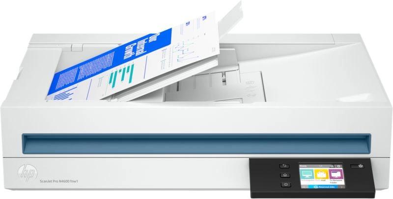 HP ScanJet Pro N4600 fnw1 A4, Сканер, Планшетный ,Цветная, 80(двуст.)/40(одностр.)стр/мин, 1200х1200dpi, 100АПД, Ethernet/USB/Wi-Fi 20G07A HP ScanJet Pro N4600 fnw1 A4, Сканер, Планшетный ,Цветная, 80(двуст.)/40(одностр.)стр/мин, 1200х1200dpi, 100АПД, Ethernet/USB/Wi-Fi 20G07A
