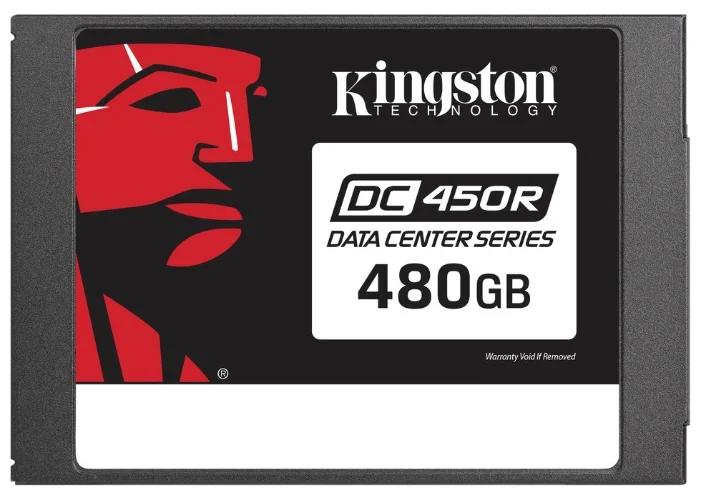 Твердотельный накопитель Kingston Enterprise SSD 480GB DC450R 2.5" SATA 3 R560/W510MB/s 3D TLC MTBF 2М 99 000/17 000 IOPS 0,3DWPD (Entry Level Enterprise/Server) 3 years