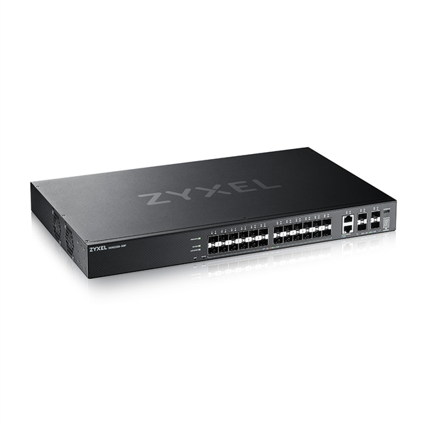 Коммутатор L3 Access Zyxel NebulaFlex Pro XGS2220-30F, rack 19", 24xSFP, 2xRJ-45: 1/2.5/5/10G, 4xSFP+ Коммутатор L3 Access Zyxel NebulaFlex Pro XGS2220-30F, rack 19", 24xSFP, 2xRJ-45: 1/2.5/5/10G, 4xSFP+