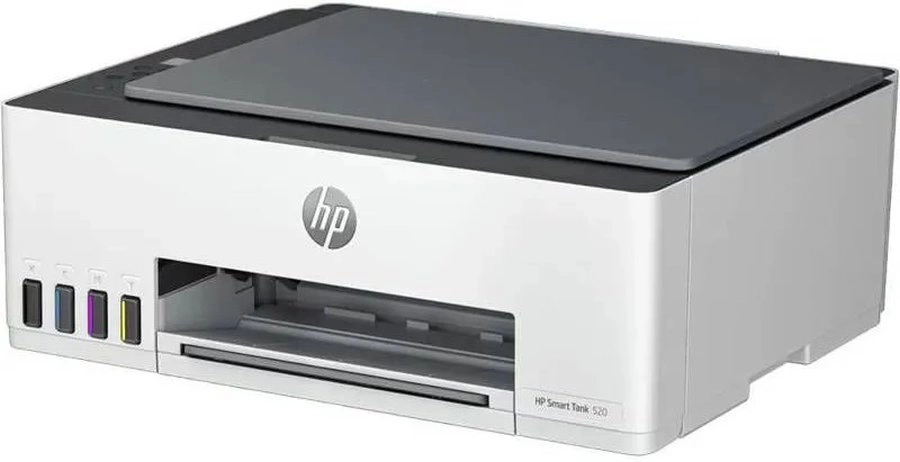 HP Smart Tank 520 А4, МФУ, струйное, цветное, 22стр/мин, 4800x1200dpi, 980МГц, 64Мб,USB (1F3W2A)