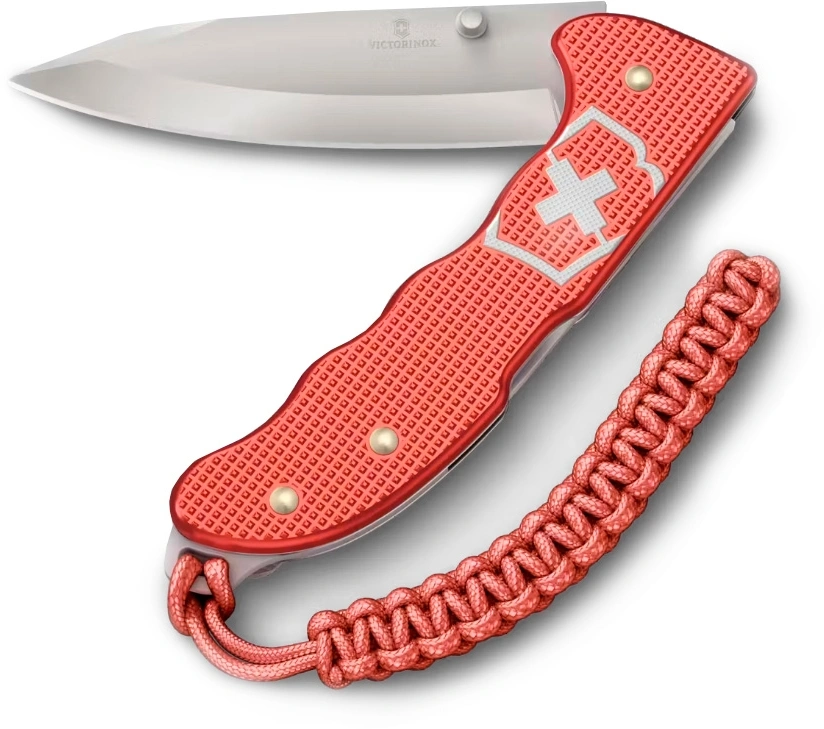 Нож перочинный Victorinox Evoke Alox LE 2025 Stone Red (0.9415.L25) 136мм 5функц. красный подар.коробка