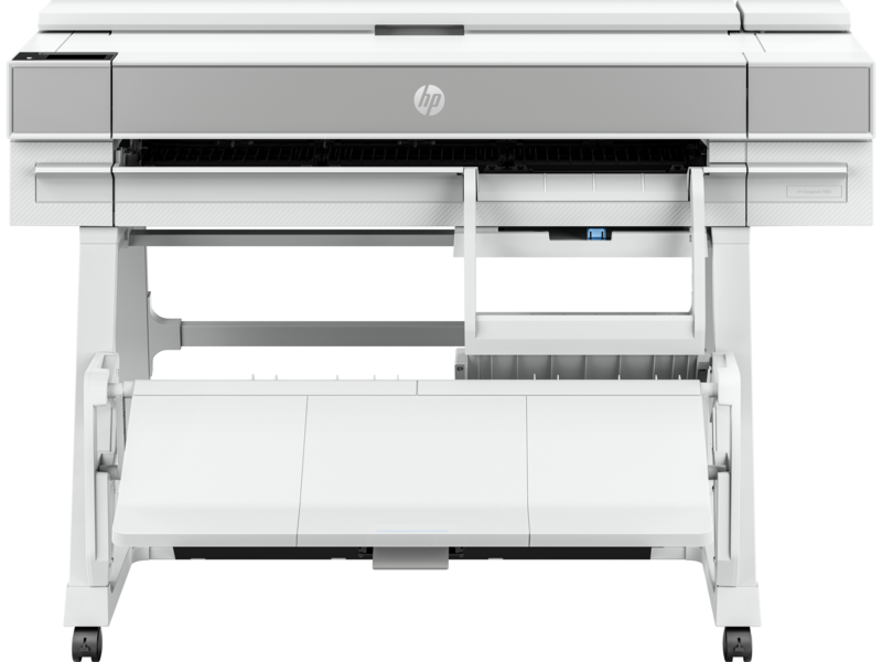 Широкоформатный принтер HP DesignJet T950 Printer (36",4color,2400x1200dpi,1Gb, 21spp A1, 120 A1 p/hr, max roll d 140mm, GigEth/Wi-Fi,stand,mediabin,roll/sheetfeed,tray50 (A3/A4), autocutter, 40 sheet L.F. Stacker, white)