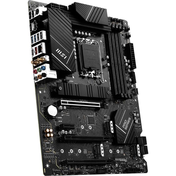 Материнская плата MSI PRO Z790-P WIFI DDR4 LGA1700,4DDR4,3PCI-Ex16,1PCI-Ex1,4M.2 ,1USB3.2 Gen2