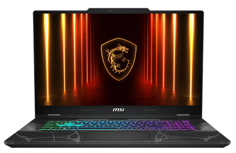 ноутбук MSI Cyborg 17 B2RWGKG-286XRU Core 7-240H 17.3" FHD (1920*1080),144Hz DDR5 32GB (16GB*2),1TB SSD,NV RTX 5070 (8GB GDDR7),55.2Whr,2,5kg,Dos,1y,Translucent Black
