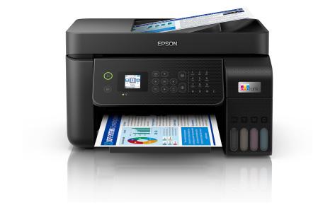  Epson L5290 МФУ А4 цветное: принтер/копир/сканер/факс, 33/15 стр./мин.(чб/цвет), ADF 30 стр., USB/LAN, в комплекте чернила 7 500/4 500 стр.(чб/цвет)