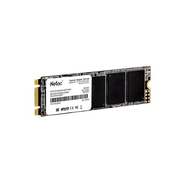 Ssd накопитель Netac SSD N535N 2TB M.2 2280 SATAIII 3D NAND, R/W up to 545/500MB/s, TBW 1120TB, 3y wty