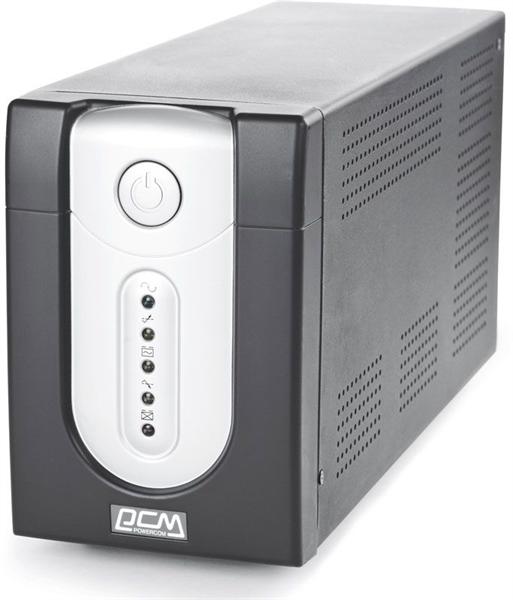 Источник бесперебойного питания Powercom Back-UPS IMPERIAL, Line-Interactive, 2000VA/1200W, Tower, 6*IEC320-C13 (2 surge & 4 batt), USB (671480) (существенное повреждение коробки)