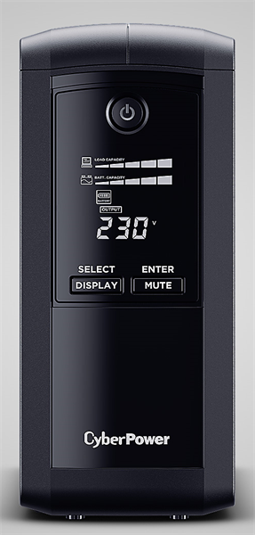 Источник бесперебойного питания Cyberpower VP700ELCD Line-Interactive 700VA/390W USB/RS-232/RJ11/45 (4 EURO) Источник бесперебойного питания Cyberpower VP700ELCD Line-Interactive 700VA/390W USB/RS-232/RJ11/45 (4 EURO)