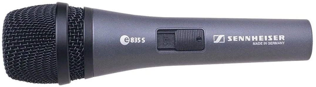 Микрофон проводной Sennheiser E 835-S черный