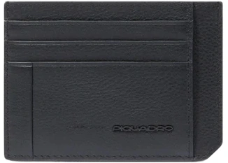 Чехол для кредитных карт Piquadro Russel PP2762W137R/N черный натур.кожа