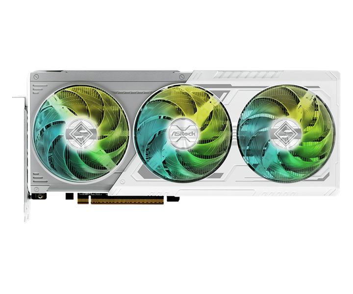 Видеокарта ASRock Radeon RX 9070 XT Steel Legend 16GB//RX 9070XT, HDMI, DP*3, 16G, D6