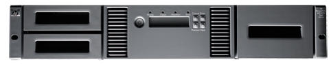 Ленточная библиотека HPE MSL2024 0-Drive Tape Library|up to 2 HH drives|incl. rack-mount | 3y Limited Warranty