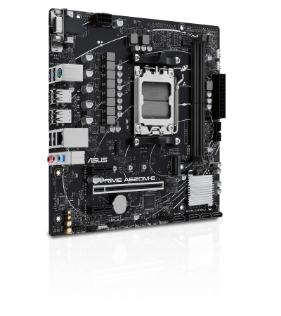 Материнская плата ASUS PRIME A620M-E-CSM, AM5, A620, 2*DDR5, 4*SATA, 1*M.2, 4*USB 3.2, 4*USB 2.0, 2*PCIx16, 2*PCIx1, DP+HDMI+VGA, mATX; 90MB1F50-M0EAYC Материнская плата ASUS PRIME A620M-E-CSM, AM5, A620, 2*DDR5, 4*SATA, 1*M.2, 4*USB 3.2, 4*USB 2.0, 2*PCIx16, 2*PCIx1, DP+HDMI+VGA, mATX; 90MB1F50-M0EAYC