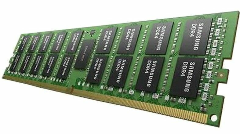 Оперативная память Samsung DDR4 16GB RDIMM (PC4-25600) 3200 Mbps ECC Reg Dual Rank 1.2V (M393A2K43EB3-CWE), 1 year, OEM, clean pull