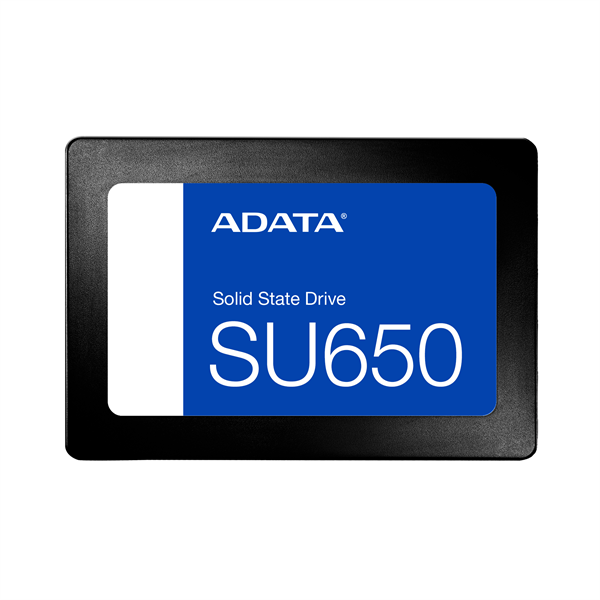 Твердотельный накопитель ADATA SU650 2.5" SATA 256GB 520/450 TBW 140TB 3D NAND RETAIL
