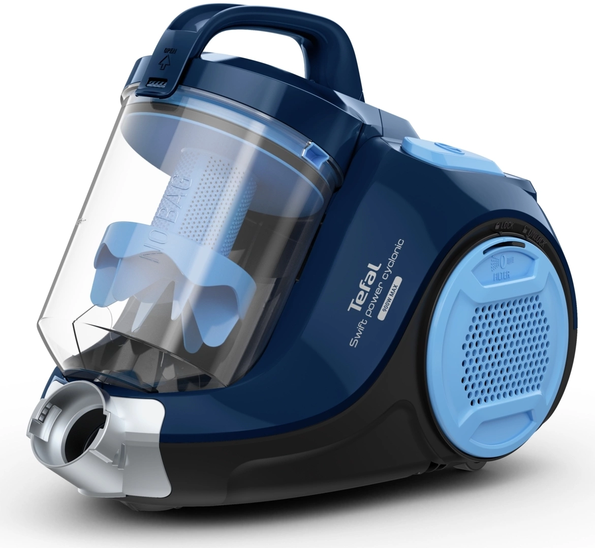 Пылесос/ Пылесос Tefal TW2971EA 2100Вт синий/черный