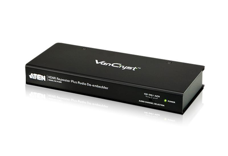 Повторитель с извлекателем звука Aten ProAV green: HDMI повторитель с извлекателем звука Повторитель с извлекателем звука Aten ProAV green: HDMI повторитель с извлекателем звука