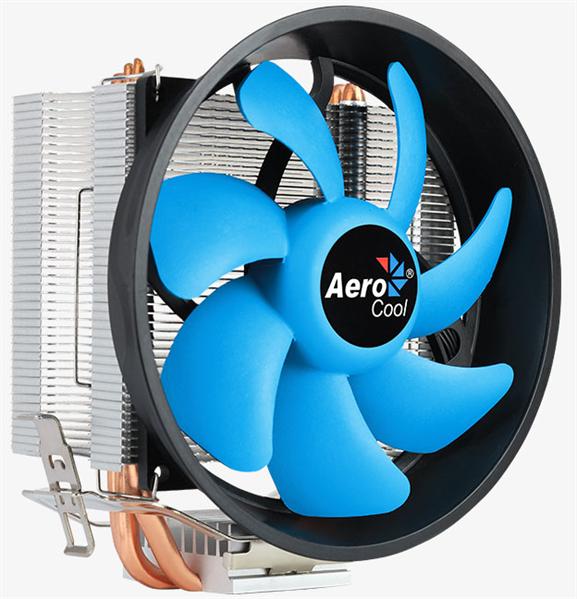 Кулер для процессора Aerocool Verkho 3 Plus 125W / Intel 115*/AMD / PWM / Clip