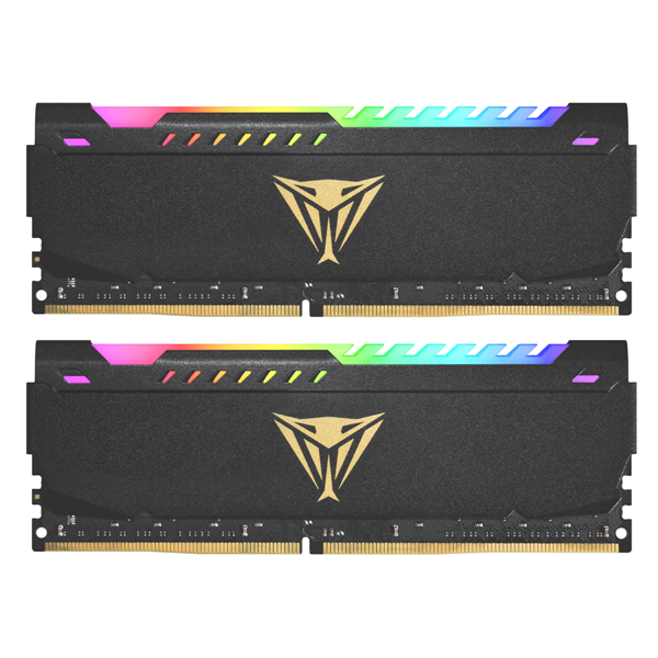Оперативная память Patriot Viper STEEL DDR4 DIMM RGB 16GB 3600MHz KIT 2*8GB CL18 18-22-22-42 1.35V
