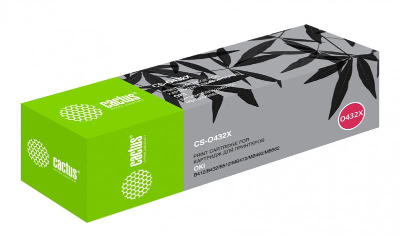 Картридж лазерный Cactus CS-O432X 45807120 черный (7000стр.) для Oki B432/MB492 Картридж лазерный Cactus CS-O432X 45807120 черный (7000стр.) для Oki B432/MB492