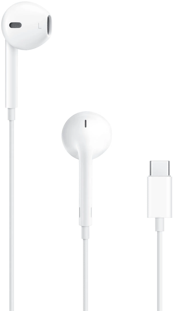 Гарнитура вкладыши Apple EarPods A3046 1.1м белый проводные в ушной раковине (MYQY3ZM/A)