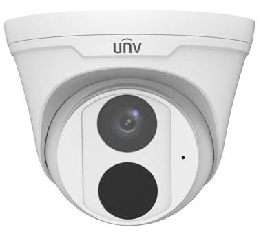 Камера Uniview Видеокамера IP купольная, 1/3" 4 Мп КМОП @ 30 к/с, ИК-подсветка и подсветка до 30м., EasyStar 0.005 Лк @F1.6, объектив 2.8 мм, WDR, 2D/3D DNR, Ultra 265, H.265, H.264, MJPEG, 2 потока, встроен