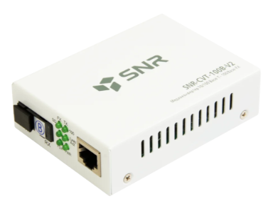 Медиаконвертер SNR Медиаконвертер 10/100-Base-T / 100Base-FX, Tx/Rx: 1310/1550нм, V2