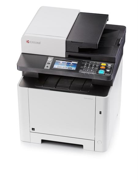  Kyocera ECOSYS M5526cdn, P/C/S, цв.лазерный, A4, 26 стр/мин, 1200x1200 dpi, 512 Мб, USB 2.0, Network, лоток 250 л., Duplex, автопод., старт.тонер 1200 стр.