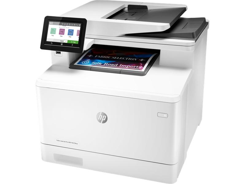 Лазерное многофункциональное устройство HP Color LaserJet Pro MFP M479fnw (p/c/s/f, A4,600 dpi,27(27)ppm,512Mb,2 trays 50+250,ADF50,USB/GigEth/WiFi/Bluetooth,4 cart.in box black 2400&cmy1200 pages,1y warr.,repl. CF377A)