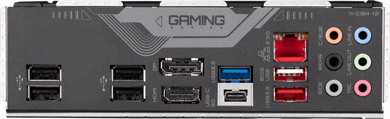 Материнская плата GIGABYTE B760 GAMING X, LGA1700, B760, 4*DDR5, DP+HDMI,  4 SATA 6 Гб/с, M2, Audio, Gb LAN, USB 3.2, USB 2.0, Type-C, COM*1 port, ATX