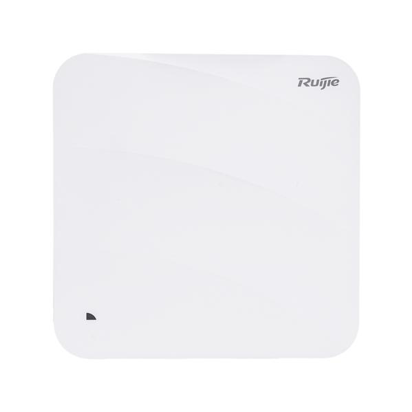 Точка доступа Ruijie Wi-Fi 6(802.11ax) indoor wireless access point, dual-radio, dual-band, up to 4 spatial streams and maximum of 2.97Gbps wireless throughput, 1 10/100/1000M BASE-T uplink port and 1 1G/2.5G SFP u