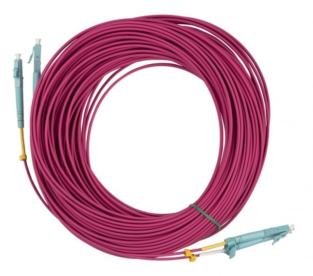 Патч-корд Hyperline FC-D2-504-LC/PR-LC/PR-H-10M-LSZH-MG 2x50/125 OM4 LC дуплекс-LC дуплекс 10м LSZH фиолетовый Патч-корд Hyperline FC-D2-504-LC/PR-LC/PR-H-10M-LSZH-MG 2x50/125 OM4 LC дуплекс-LC дуплекс 10м LSZH фиолетовый