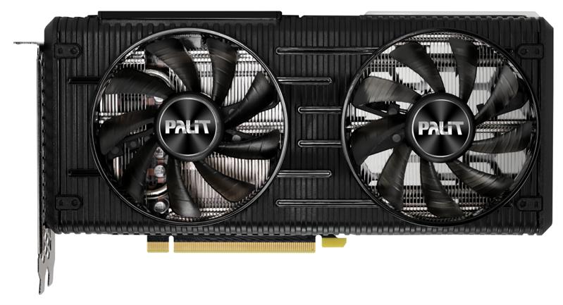 Видеокарта PALIT NE6306T019P2-190AD RTX3060Ti DUAL 8G GDDR6 1410/14000 256bit 3-DP HDMI