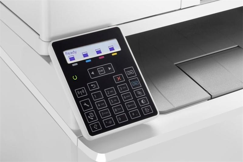 Многофункциональное устройство HP Color LaserJet Pro MFP M183fw (p/c/s/f  ,A4, 16ppm, 256Mb, ADF35, USB, WiFi/ Fast Ethernet10/100 Base-TX,1 tray  150, 1year warr,cartridge 800&700 cmy in box,Repl. T6B71A )