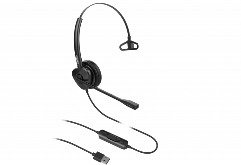 Гарнитура для IP телефонов Fanvil HT301-U Моно гарнитура USB, кож.зам., HD Audio, складной микрофон, 1,8м., 73г. Гарнитура для IP телефонов Fanvil HT301-U Моно гарнитура USB, кож.зам., HD Audio, складной микрофон, 1,8м., 73г.