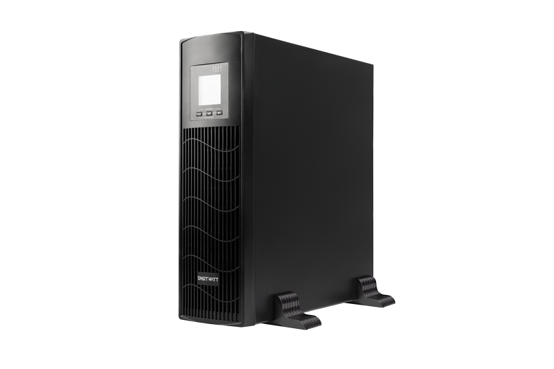 Источник бесперебойного питания SMARTWATT ИБП линейно-интерактивный SIN, 2000/1600 ВА/Вт, стоечный/напольный, LCD дисплей, IEC C13 - 6 шт., Schuko CEE7/4 - 1 шт. (3703020030001)