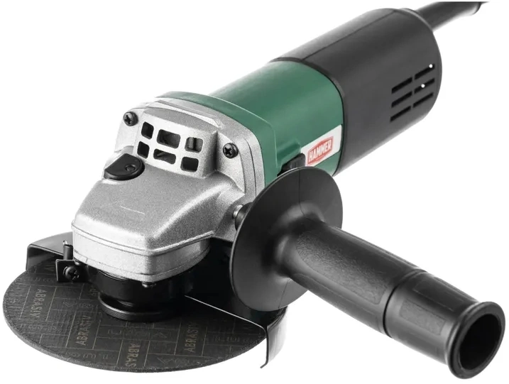 Углошлифовальная машина Hammer USM950E 950Вт 12000об/мин рез.шпин.:M14 d=125мм (839358) Углошлифовальная машина Hammer USM950E 950Вт 12000об/мин рез.шпин.:M14 d=125мм (839358)