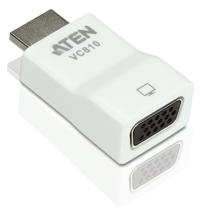 Адаптер Aten ProAV green: HDMI в VGA Адаптер