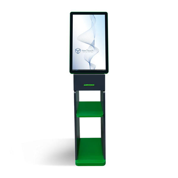 Интерактивный киоск Интерактивный терминал Nextouch NextStand 24PQ (напольный): 23,6", FHD(1920х1080), PCAP, 10 касаний, 250 кд/м, Intel Core i3, DDR4 8Gb, 128 Gb, Динамики: 2х5 Вт, Wi-Fi, USB 2.0, LAN, ОС: Windows IoT