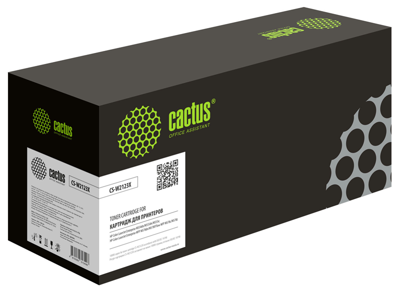 Картридж лазерный Cactus 212X CS-W2123X W2123X пурпурный (10000стр.) для HP Color LJ M554/M555/578 Enterprise Картридж лазерный Cactus 212X CS-W2123X W2123X пурпурный (10000стр.) для HP Color LJ M554/M555/578 Enterprise